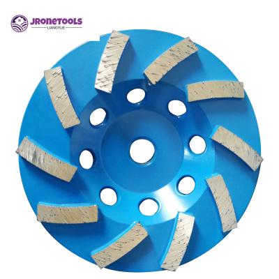 5 inch/125mm turbo wave diamond cup wheel 10 segs