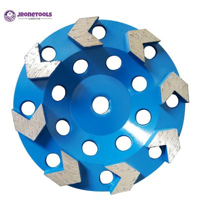 125/180mm arrows diamond cup wheel different bond