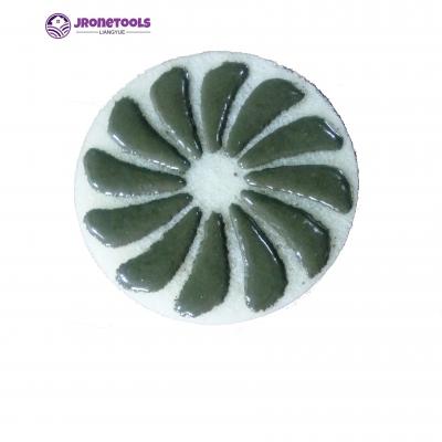 5 Inch Sponge Fiber Sponge Diamond Soft Polishing Pads for Concrete