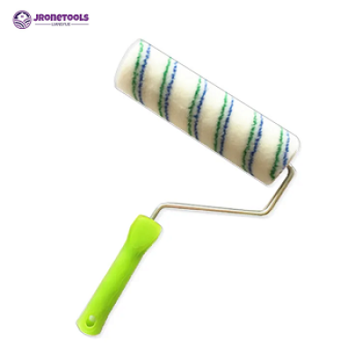 Customizable Roller Sleeves Decorating Painting Tools Double Stripe Pattern Textured Fabric Paint Roller Cover